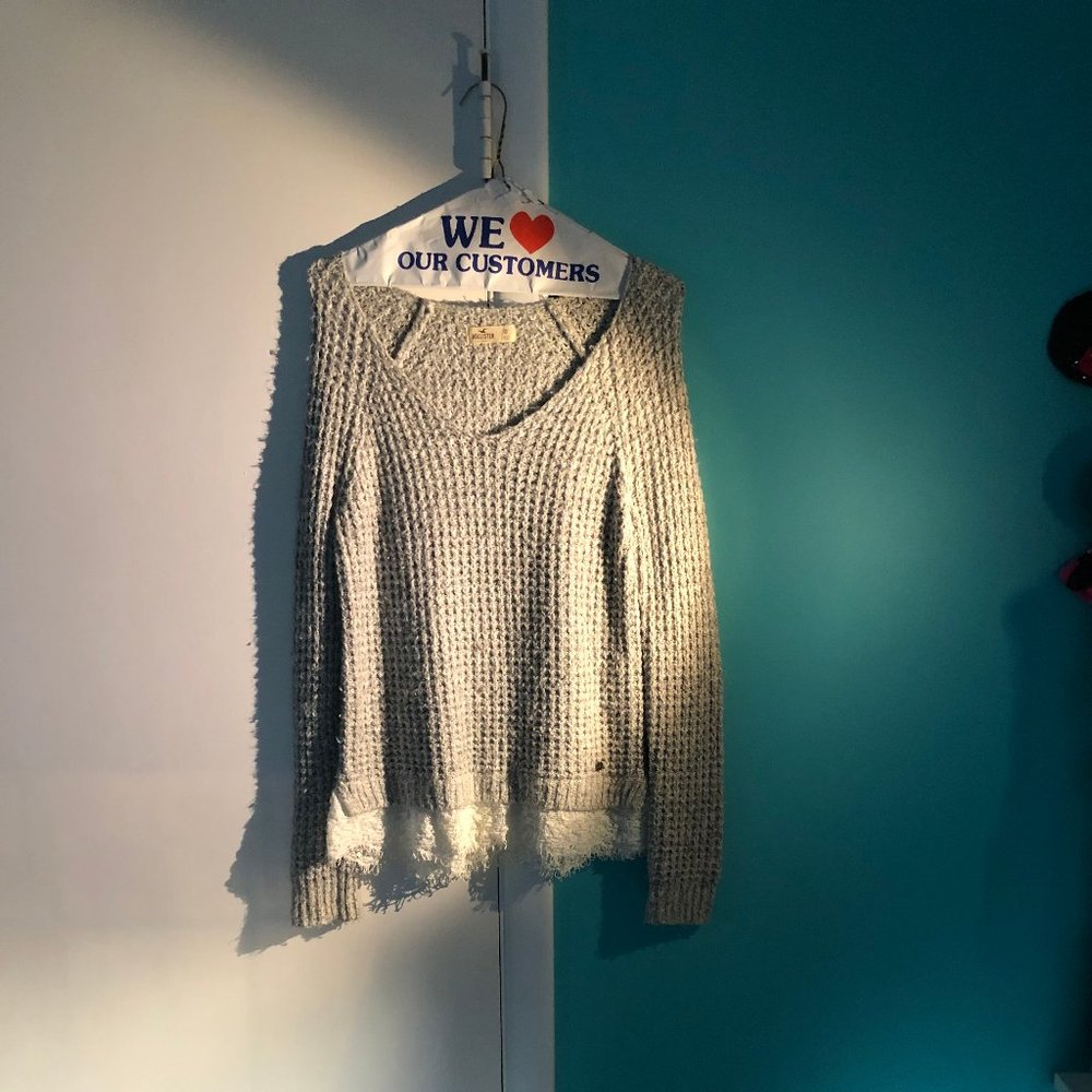 Hollister Grey Sweater